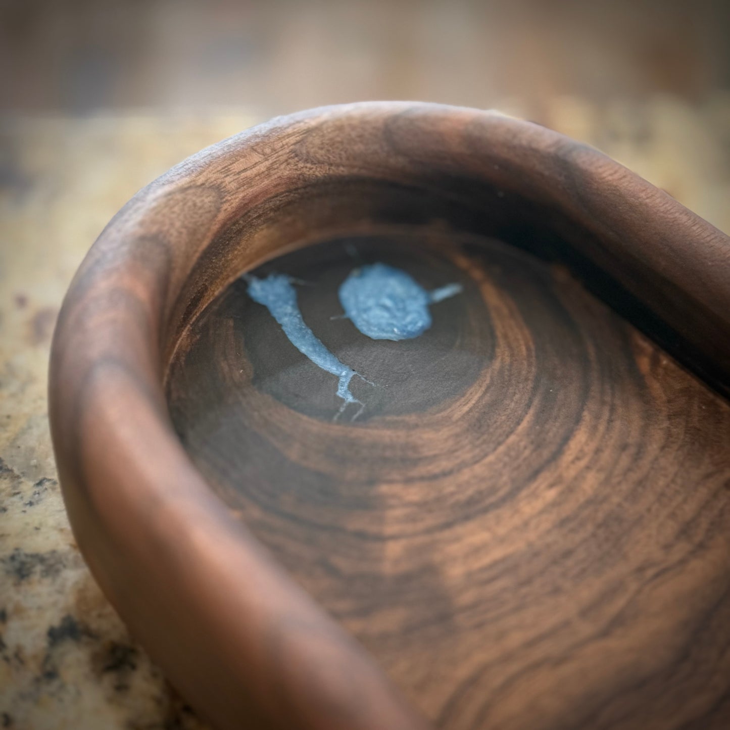 Handcrafted Walnut Valet Tray | Entryway Catchall