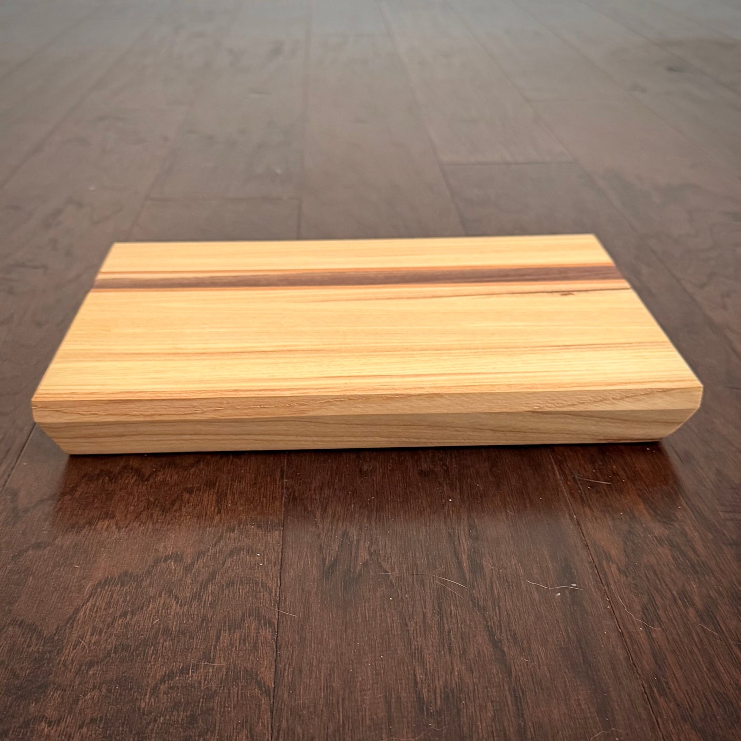 Ash, Walnut, and Cherry Edge Grain Cutting Board