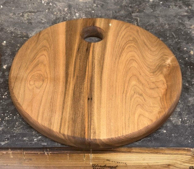 Handcrafted Ambrosia Maple Round Charcuterie Board