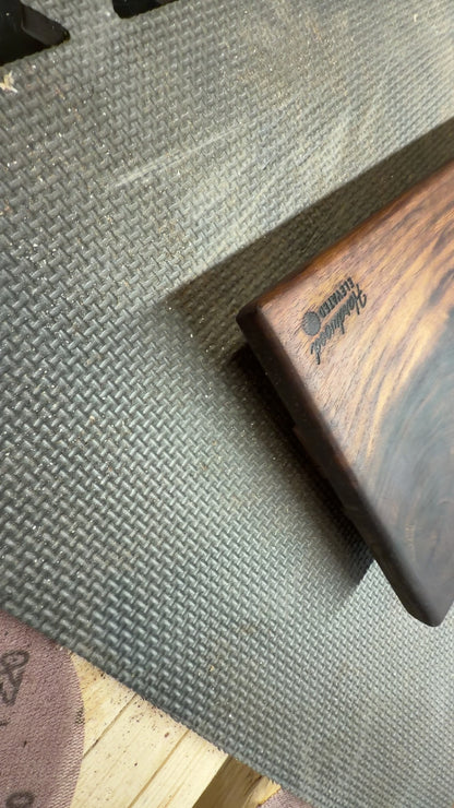 Black Walnut Cutting Board with Figured Grain | Handmade Charcuterie Board